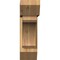 Ekena Millwork Legacy Slat Rough Sawn Bracket w/ Offset Brace, Western Red Cedar, 8"W x 26"D x 26"H BKT0806X26X26LEC06RWR - alternate 2